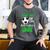 Step Dad Of The Birthday Boy Soccer Stars Outfit Men's Comfort Colors T-Shirt Pepper