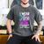 Teal & Purple In Memory Of My Mom Suicide Prevention Men's Comfort Colors T-Shirt Pepper