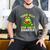 Toad-Ally 100 Days Smarter Frog Reading Book 100 School Day Men's Comfort Colors T-Shirt Pepper
