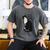 Tuxedo Cat Dad Cat Dad Tuxedo Cat Dad Men's Comfort Colors T-Shirt Pepper