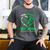 I Wear Kelly Green In My Memory Of My Mom Bile Duct Cancer Men's Comfort Colors T-Shirt Pepper