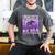 I Wear Purple In Memory Of My Dad Alzheimer's Awareness Day Men's Comfort Colors T-Shirt Pepper