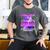 I Wear Purple In Memory Of My Husband Pancreatic Cancer Premium Tri-Blend Men's Comfort Colors T-Shirt Pepper I Wear Purple In Memory Of My Husband Pancreatic Cancer Premium Tri-Blend Men's Comfort Colors T-Shirt Pepper
