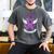 I Wear Purple In Memory Of My Mom Alzheimers Awarenesss Men's Comfort Colors T-Shirt Pepper