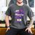 I Wear Purple In Memory For My Mom Dementia Awareness Men's Comfort Colors T-Shirt Pepper I Wear Purple In Memory For My Mom Dementia Awareness Men's Comfort Colors T-Shirt Pepper