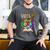 Wild About Reading Books Reader Bookworm Animals Book Lover Men's Comfort Colors T-Shirt Pepper