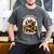 Wise Owl Reading Books Men's Comfort Colors T-Shirt Pepper