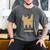 Yk2 Cat With Tomboy Tail 90s Nostalgia Downtown Indie Men's Comfort Colors T-Shirt Pepper