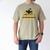 Academy Of Bookcraft Cute Wizard Cat Magic Books Men's Comfort Colors T-Shirt Khaki