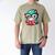 Adorable Book Lover Humming Bird With Reading Glasses Cute Men's Comfort Colors T-Shirt Khaki