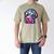 Adorable Book Lover Robot With Reading Glasses Cute Men's Comfort Colors T-Shirt Khaki