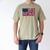 America US Flag Books Library Reading For Book Lover Reader Men's Comfort Colors T-Shirt Khaki