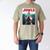 American Bulldog Jowls Burger Bully Dog Mom Dog Dad Men's Comfort Colors T-Shirt Khaki