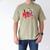 American Dad Show Logo With Family Cartoon Men's Comfort Colors T-Shirt Khaki