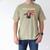 American Flag Trump 2024 Daddy's Home We The People Men's Comfort Colors T-Shirt Khaki