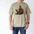 Attila The Hun Reading A Book Men's Comfort Colors T-Shirt Khaki