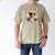 Aussie DAD Australian Shepherd Men's Comfort Colors T-Shirt Khaki