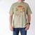 Back Legend Husband Dad Grandpa 77 Year Old 77th Birthday Men's Comfort Colors T-Shirt Khaki