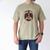 Batty About Books Reading Book Lover Men Women Distressed Men's Comfort Colors T-Shirt Khaki