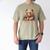 Bear Reading Book Glasses Library Zoo Teacher School Animal Men's Comfort Colors T-Shirt Khaki