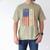 Best Dad Ever US American Flag For Father's Day Men Men's Comfort Colors T-Shirt Khaki
