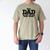Best Dad In The Whole Wide World Men's Comfort Colors T-Shirt Khaki Best Dad In The Whole Wide World Men's Comfort Colors T-Shirt Khaki