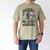 Only The Best Still Go Skiing In Their Seventies Men Dad Men's Comfort Colors T-Shirt Khaki