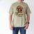 Big Cancer Energy Woman Camo Zodiac Book Teacher Men's Comfort Colors T-Shirt Khaki