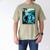 Bigfoot Sasquatch Loch Ness Monster Introvert Bruh Men's Comfort Colors T-Shirt Khaki