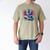 Book Dragon Reading Men's Comfort Colors T-Shirt Khaki Book Dragon Reading Men's Comfort Colors T-Shirt Khaki