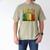 Book Flower 8647 Foxtrots Deltas Tangos Men's Comfort Colors T-Shirt Khaki