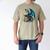 Book Lover Bookworm Reading Books Dragon Sci-Fi Character Men's Comfort Colors T-Shirt Khaki