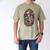 Book Lover Skeleton Reading With Dia De Los Muertos Flowers Men's Comfort Colors T-Shirt Khaki Book Lover Skeleton Reading With Dia De Los Muertos Flowers Men's Comfort Colors T-Shirt Khaki