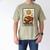 Book Reading Tarot Card The Reader Men's Comfort Colors T-Shirt Khaki
