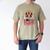 All Booked For Christmas Dragon Men's Comfort Colors T-Shirt Khaki