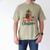All Booked For Christmas Librarian Reader Xmas Pajama Men's Comfort Colors T-Shirt Khaki