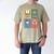 Books Yarn Coffee Repeat Crocheting Men's Comfort Colors T-Shirt Khaki