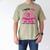 Breast Cancer Wings Shirt I Wear Pink In Memory Of My Mom Men's Comfort Colors T-Shirt Khaki