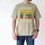 Bucket Dad Softball Dad Baseball Coach Father's Day Men's Comfort Colors T-Shirt Khaki