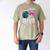 Burnouts Or Bows Your Dad Loves You Gender Reveal Men's Comfort Colors T-Shirt Khaki