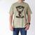Camo Deer Hunting Is My Happy Place Dad Hunter Men's Comfort Colors T-Shirt Khaki