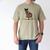 Cat Book Flowers Men's Comfort Colors T-Shirt Khaki Cat Book Flowers Men's Comfort Colors T-Shirt Khaki