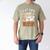 Cat Dad The Man The Myth The Snack Dealer Men's Comfort Colors T-Shirt Khaki