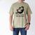 Cat Father I Am But Skin And Bones Cat Dad Meme Humor Men's Comfort Colors T-Shirt Khaki