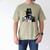 The Catfather Fathersday Best Birthday Cat Dad Men's Comfort Colors T-Shirt Khaki