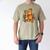 Cats Reading Books Christmas Tree Men's Comfort Colors T-Shirt Khaki Cats Reading Books Christmas Tree Men's Comfort Colors T-Shirt Khaki