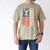 Cheerleader Dad Cheer Dad American US Flag Father Team Men's Comfort Colors T-Shirt Khaki