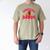 Chicken Dad Rooster Daddy Farmer Men's Comfort Colors T-Shirt Khaki