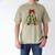 Christmas Book Tree Coquette Bow Xmas Reading Librarian Girl Men's Comfort Colors T-Shirt Khaki
