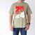 Class Of 2024 High School Senior Graduation Red Sports Style Men's Comfort Colors T-Shirt Khaki